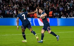 欧冠：巴黎3-2莱比锡，梅西双响，6分钟轰两球，姆巴佩踢飞点球