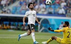 世界杯-萨拉赫破门 45岁门将扑点 沙特2-1绝杀埃及获首胜