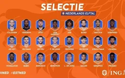 荷兰国家队大名单：范迪克领衔，弗兰基-德容、德里赫特在列