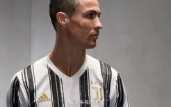 尤文官方发布新球衣：传统黑白条+金色刺绣胶印