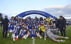 波尔图青年军3-1力克切尔西 首次捧杯青年欧冠