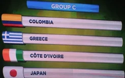罗克预测世界杯之C组 希腊爆冷出线日本科特迪瓦出局