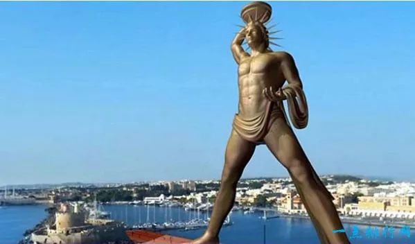 世界十大奇迹之一：罗得岛太阳神雕像
