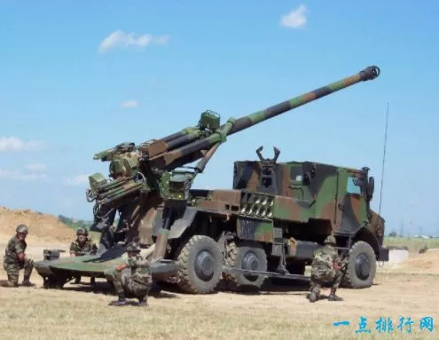 凯撒155毫米自行火炮，法国
